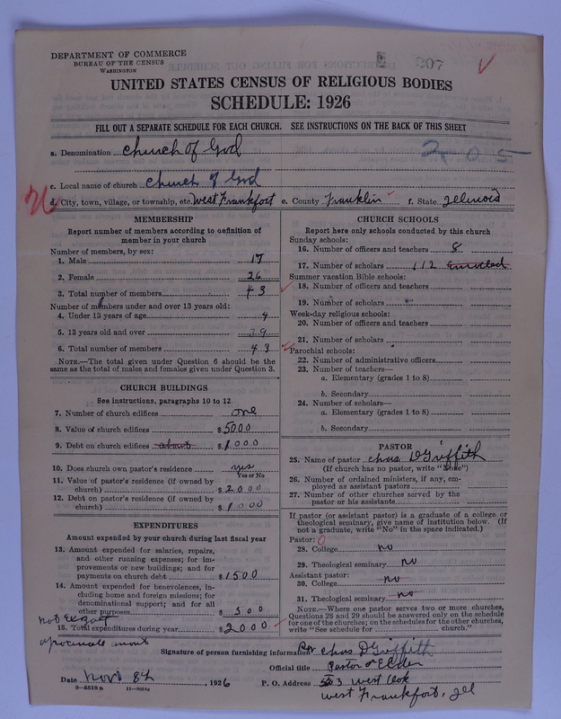 Scan of Church of God (Headquarters, Anderson, Ind.): 207