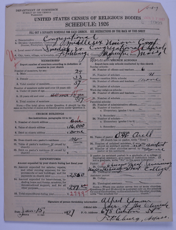 Scan of Congregational Churches: 1066