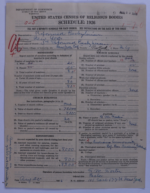 Scan of Synod of the Reformed Presbyterian Church of North America: 9