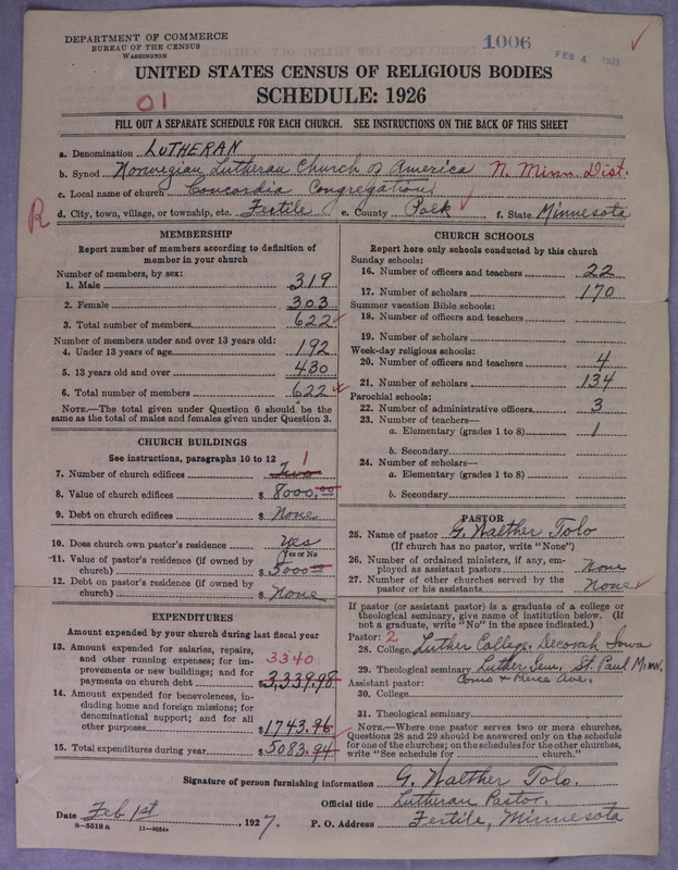 Scan of Norwegian Lutheran Church of America: 1006