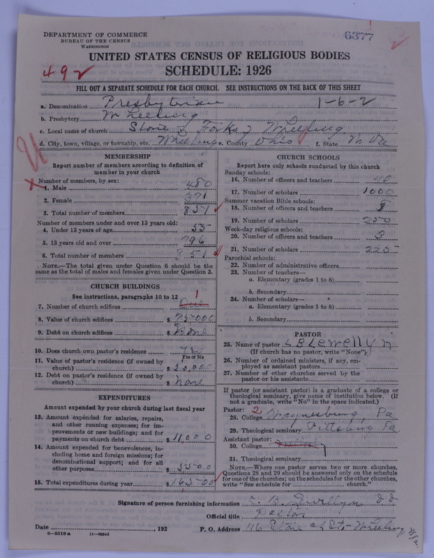 Scan of Presbyterian Church in the United States of America: 6377