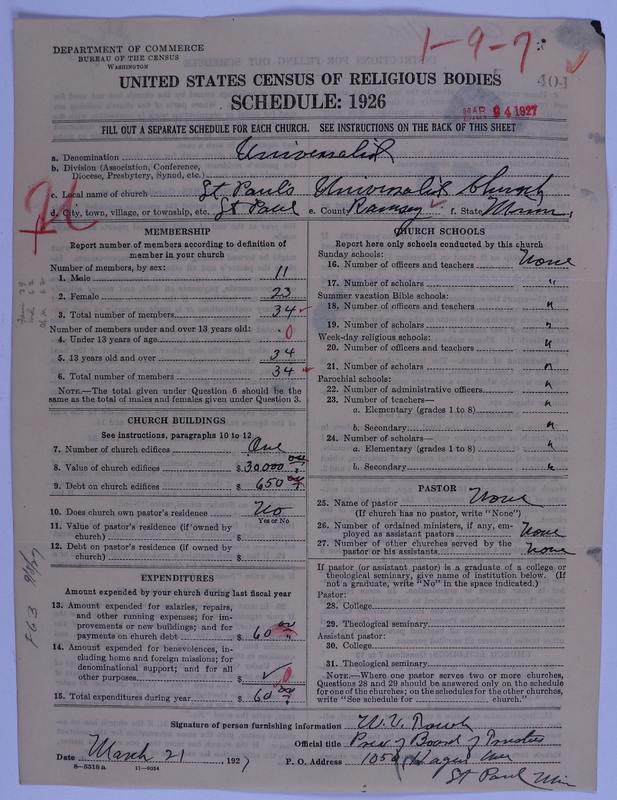 Scan of Universalist Church: 404