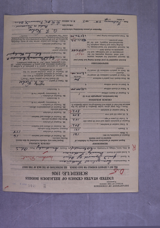 Scan of Synod of the Reformed Presbyterian Church of North America: 246
