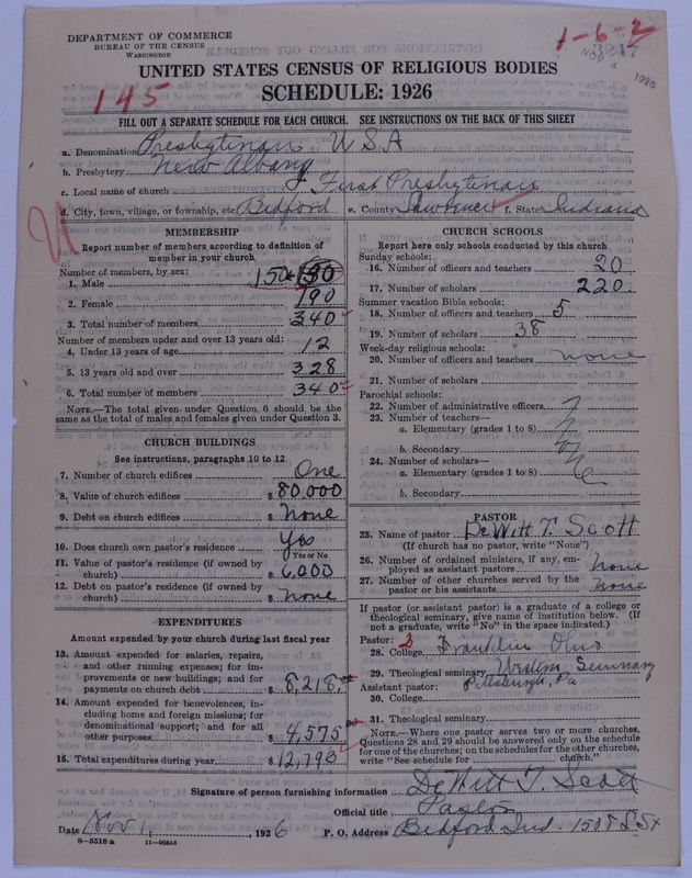 Scan of Presbyterian Church in the United States of America: 3247