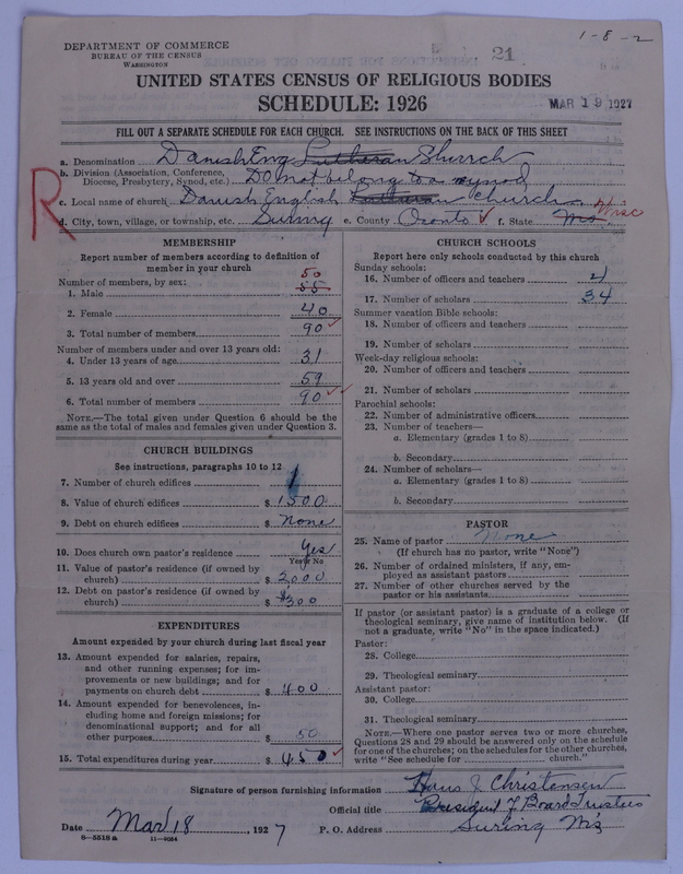 Scan of Norwegian and Danish Evangelical Free Church Association of North America: 21