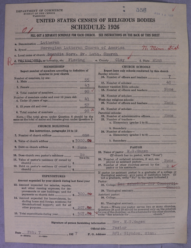 Scan of Norwegian Lutheran Church of America: 558