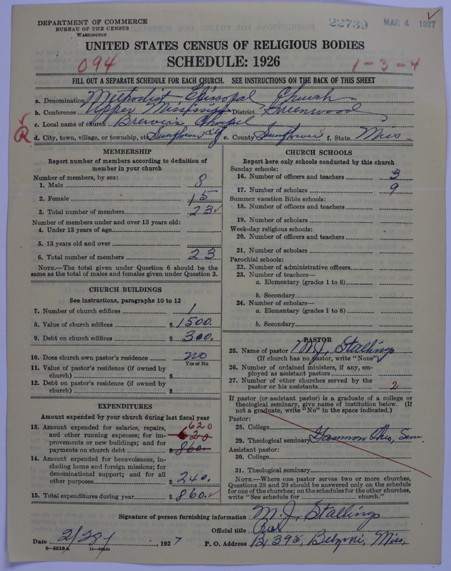 Scan of Methodist Episcopal Church: 22739