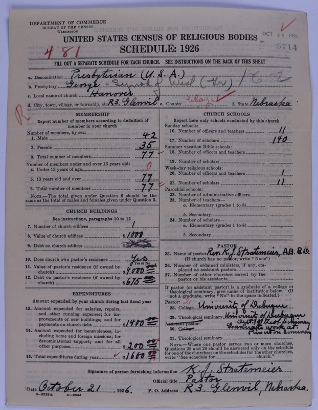 Scan of Presbyterian Church in the United States of America: 5714