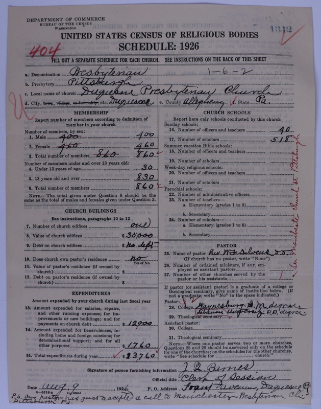Scan of Presbyterian Church in the United States of America: 1342