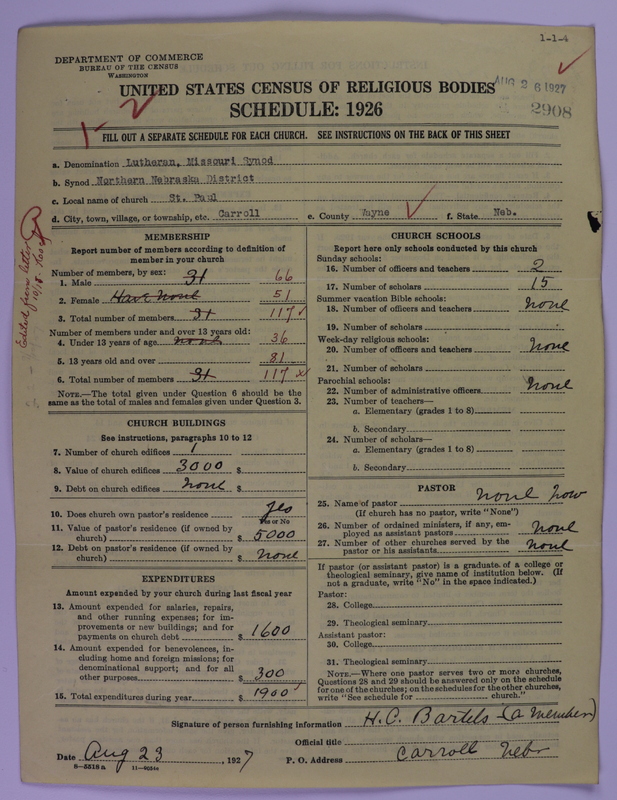 Scan of Evangelical Lutheran Synodical Conference of America: Evangelical Lutheran Synod of Missouri, Ohio, and Other States: 2908