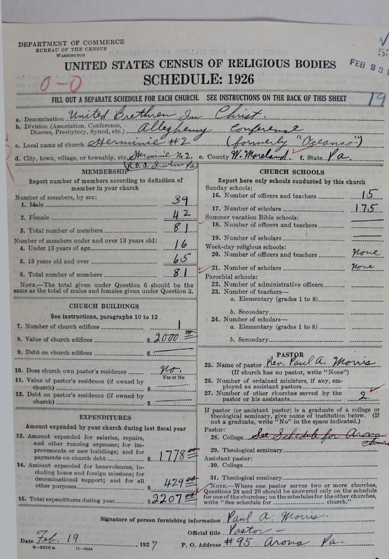 Scan of Church of the United Brethren in Christ: 533