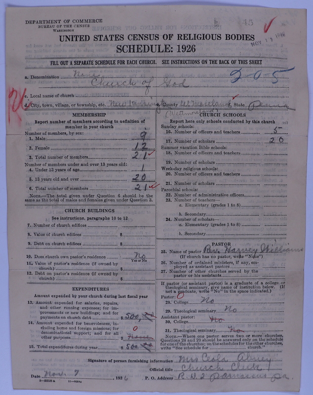 Scan of Church of God (Headquarters, Anderson, Ind.): 45