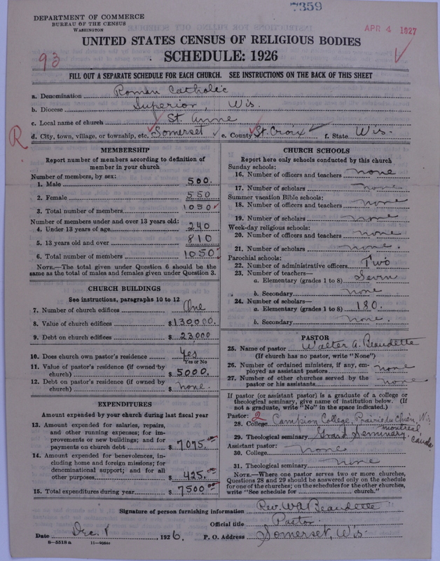 Scan of Roman Catholic Church: 7359