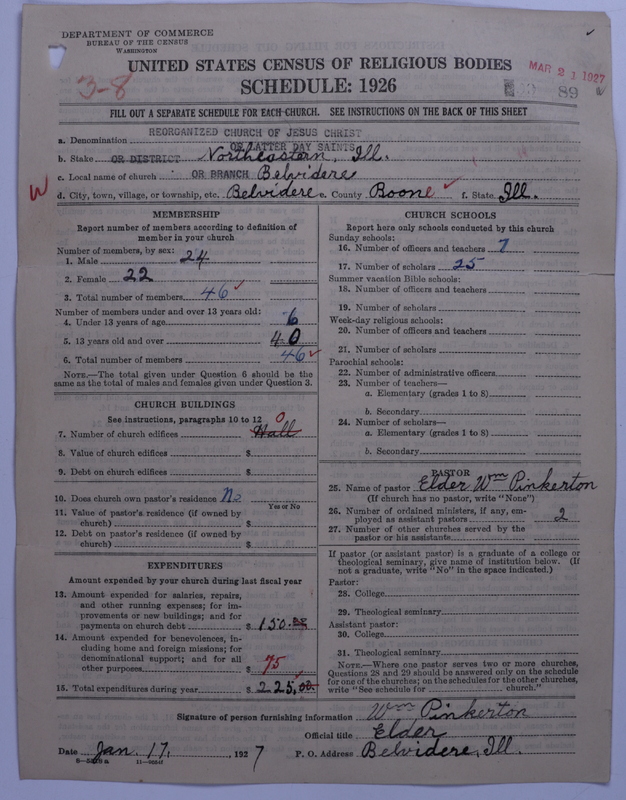 Scan of Reorganized Church of Jesus Christ of Latter Day Saints: 89