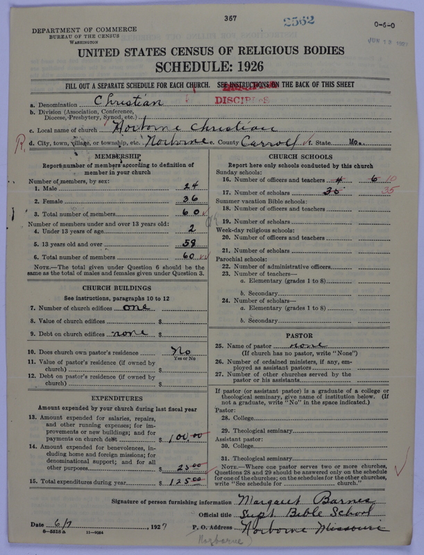 Scan of Disciples of Christ: 2562
