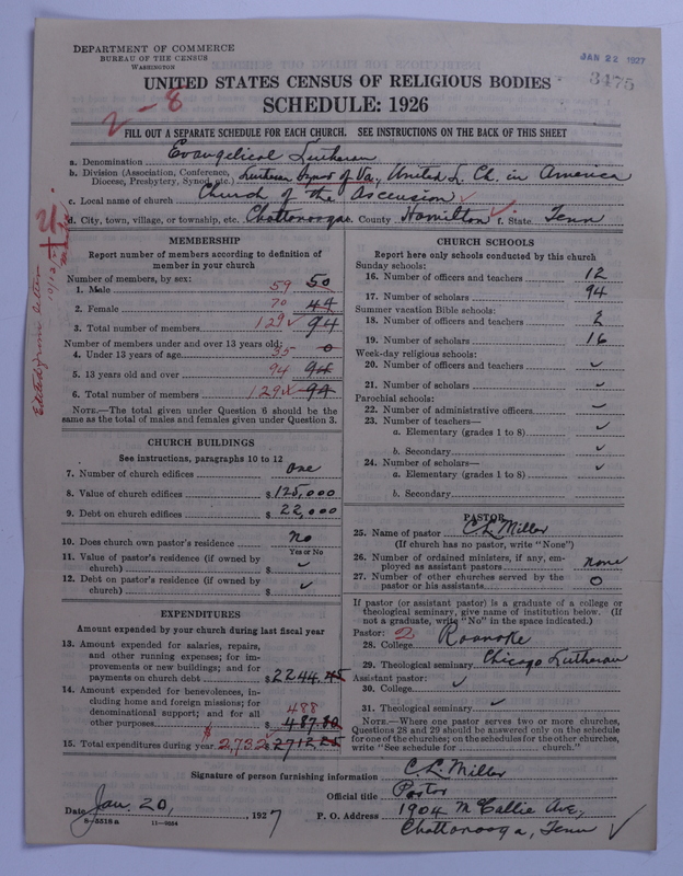Scan of United Lutheran Church in America: 3475