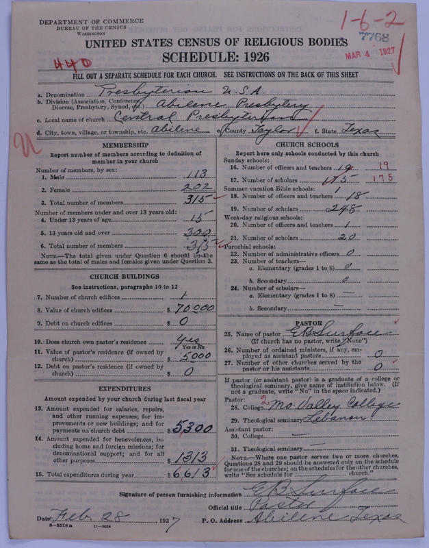 Scan of Presbyterian Church in the United States of America: 7768