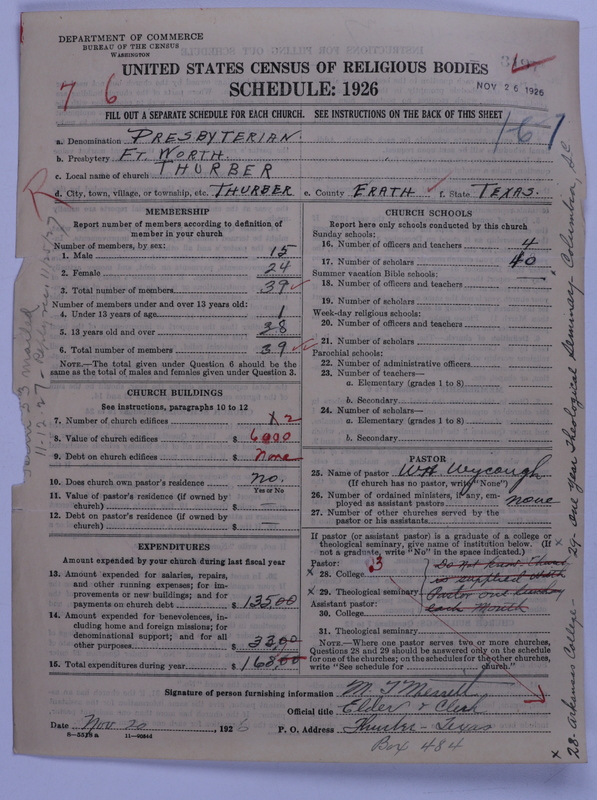 Scan of Presbyterian Church in the United States: 3197