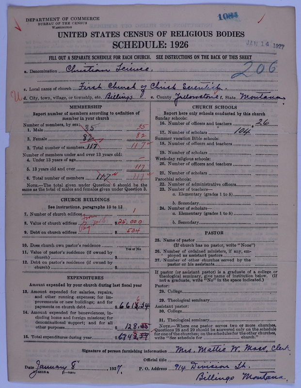 Scan of Church of Christ, Scientist: 1084