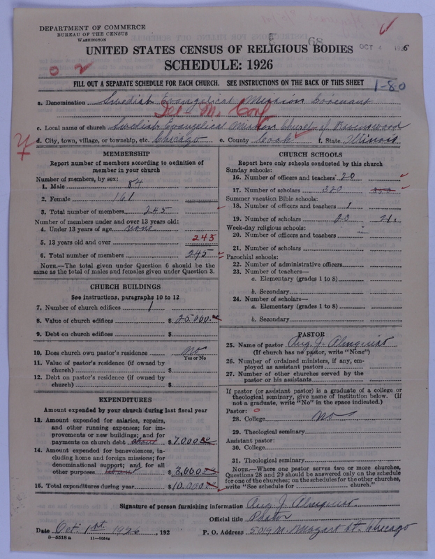 Scan of Swedish Evangelical Mission Covenant of America: 68