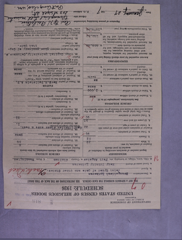 Scan of Synod of the Reformed Presbyterian Church of North America: 818
