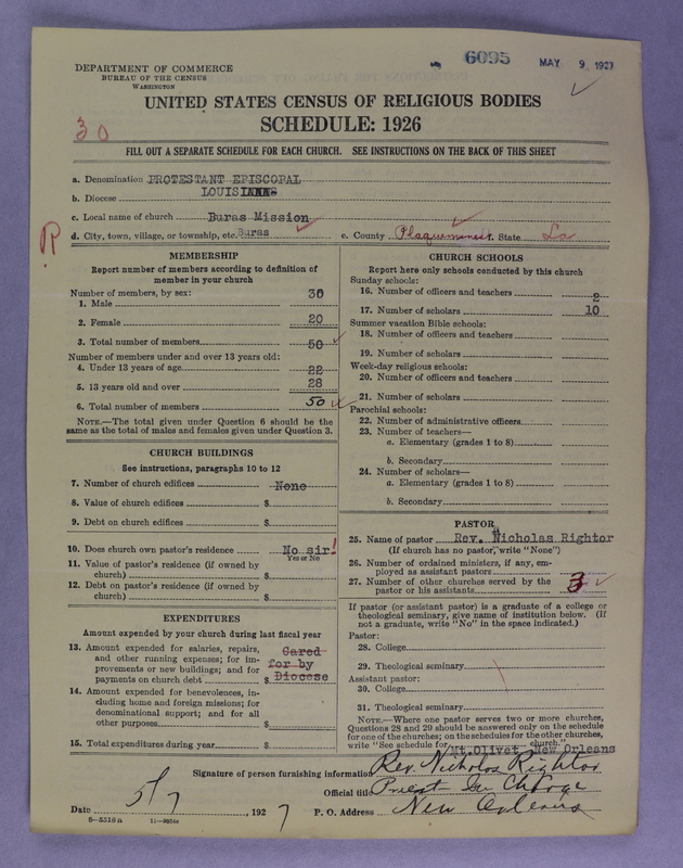 Scan of Protestant Episcopal Church: 6095