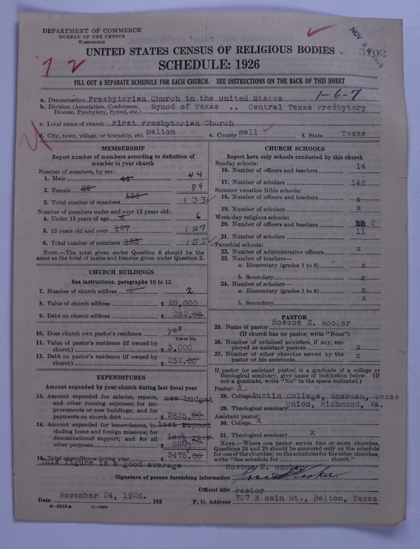 Scan of Presbyterian Church in the United States: 3102