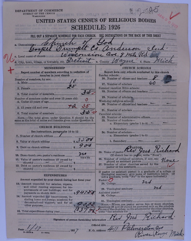 Scan of Church of God (Headquarters, Anderson, Ind.): 289