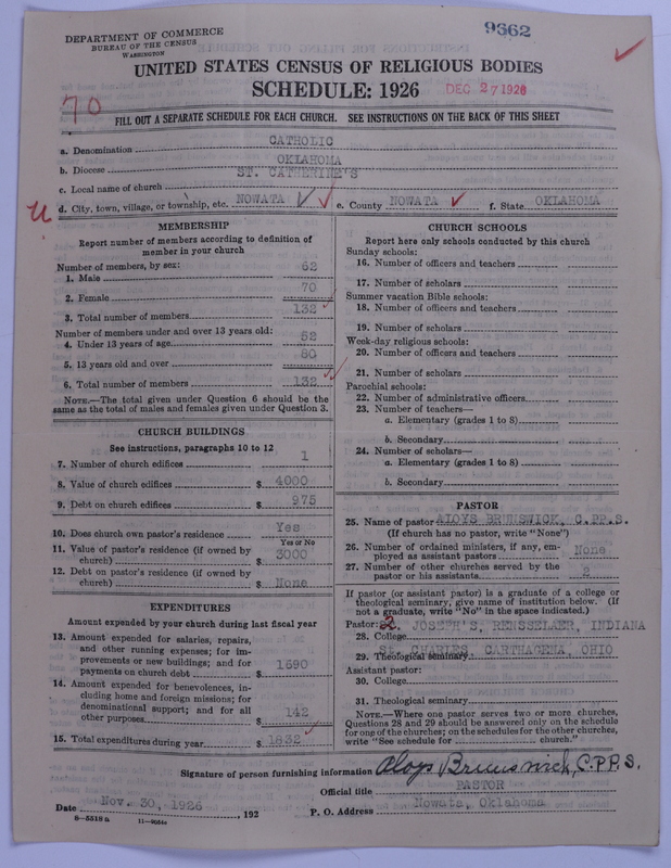 Scan of Roman Catholic Church: 9662