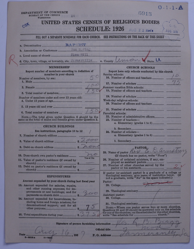 Scan of Negro Baptists: 6913