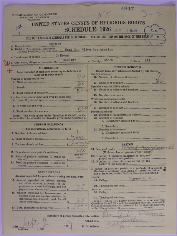 Scan of Negro Baptists: 4847