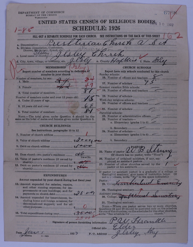 Scan of Presbyterian Church in the United States of America: 6788