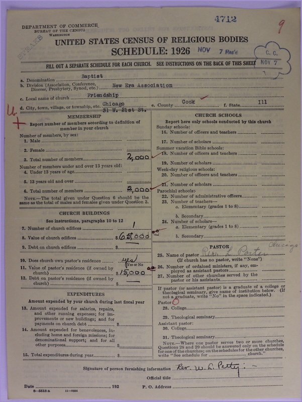 Scan of Negro Baptists: 4712
