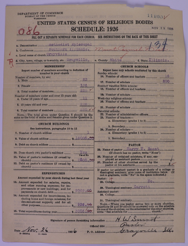 Scan of Methodist Episcopal Church: 11100