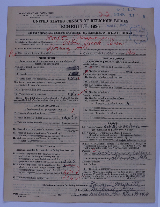 Scan of Negro Baptists: 9388