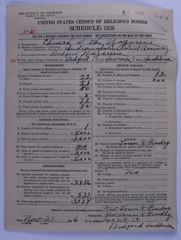 Scan of Church of the Nazarene: 248