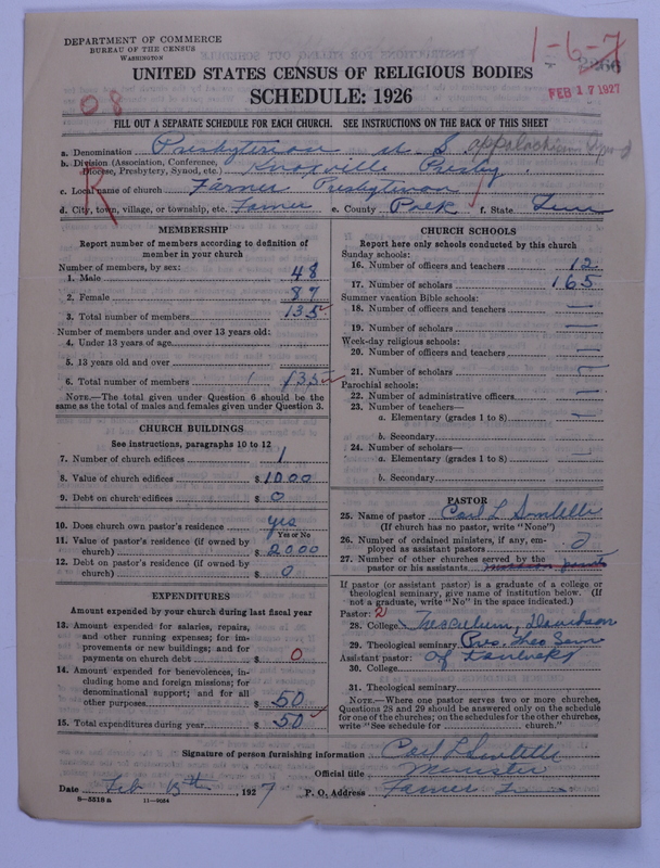 Scan of Presbyterian Church in the United States: 2266