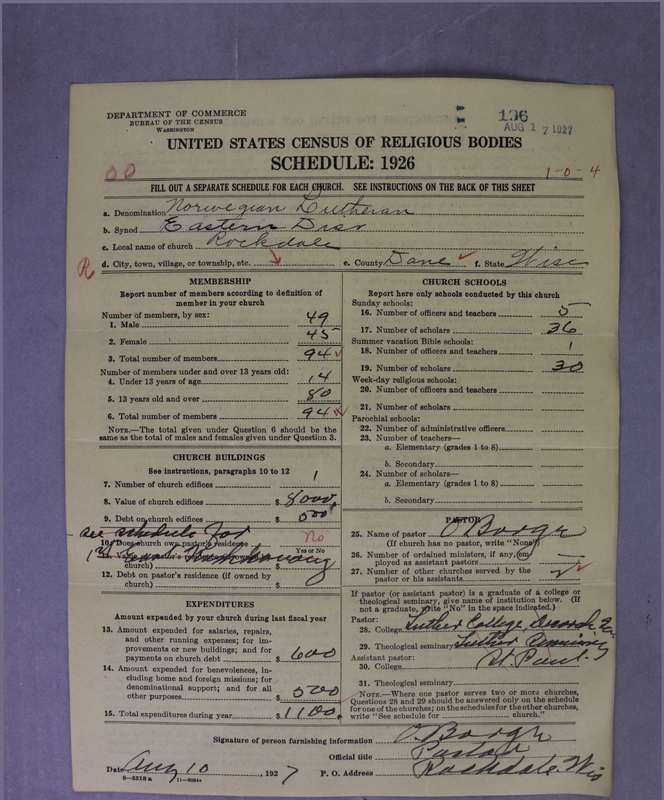 Scan of Norwegian Lutheran Church of America: 196