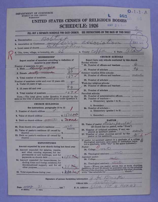 Scan of Negro Baptists: 463