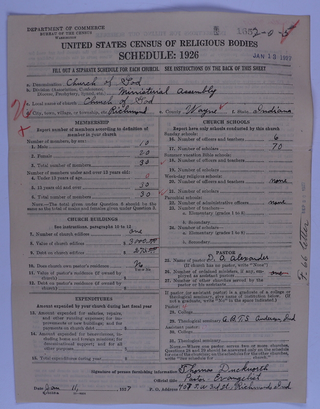 Scan of Church of God (Headquarters, Anderson, Ind.): 165