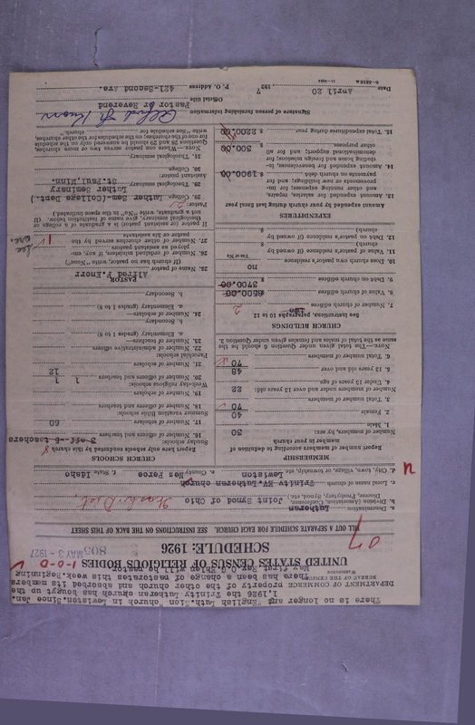 Scan of Synod of the Reformed Presbyterian Church of North America: 805
