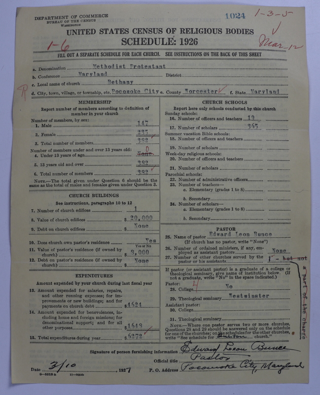 Scan of Methodist Protestant Church: 1024