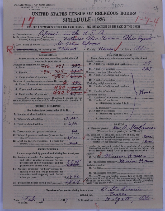 Scan of Reformed Church in the United States: 1037