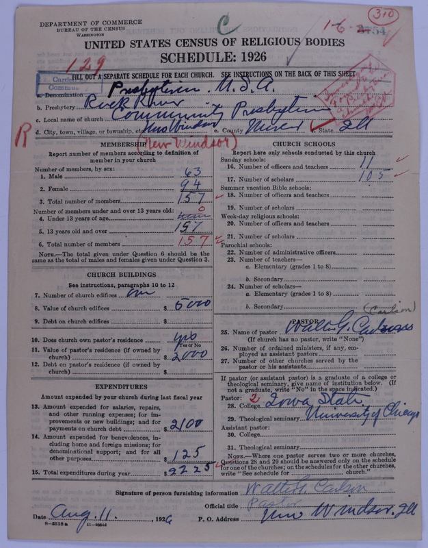 Scan of Presbyterian Church in the United States of America: 3754