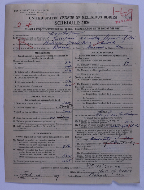 Scan of Presbyterian Church in the United States: 2398