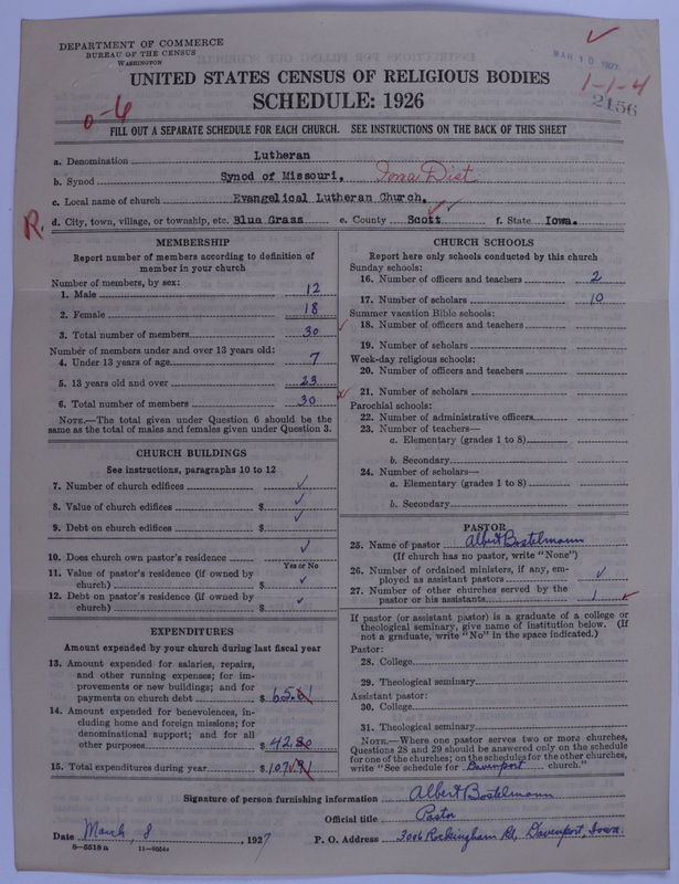 Scan of Evangelical Lutheran Synod of Missouri, Ohio, and other states: 2156