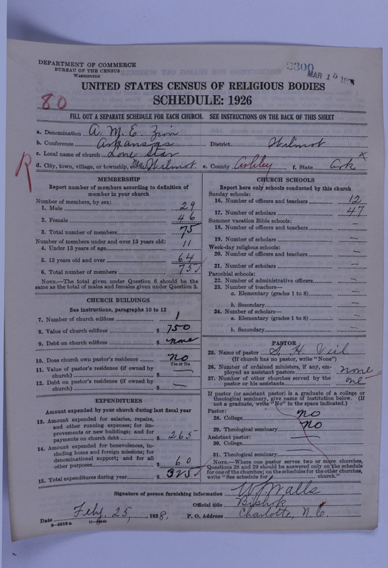 Scan of African Methodist Episcopal Zion Church: 2300