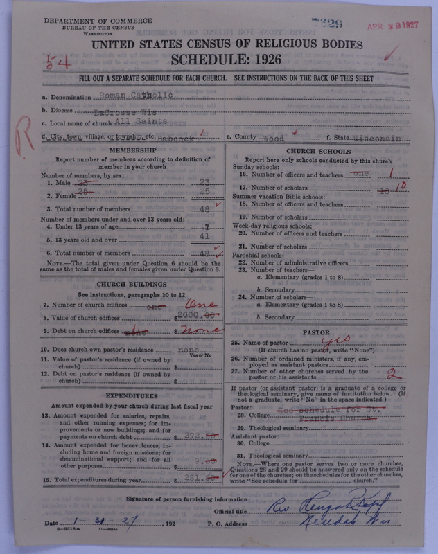 Scan of Roman Catholic Church: 7629
