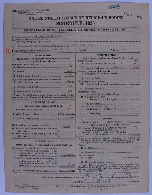 Scan of Church of Christ, Scientist: 1056