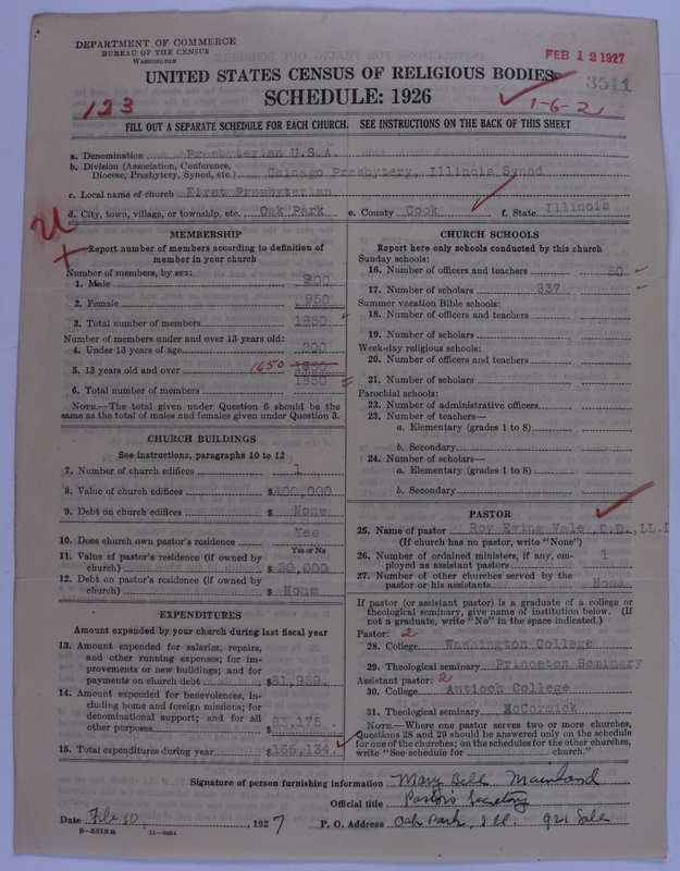 Scan of Presbyterian Church in the United States of America: 3511